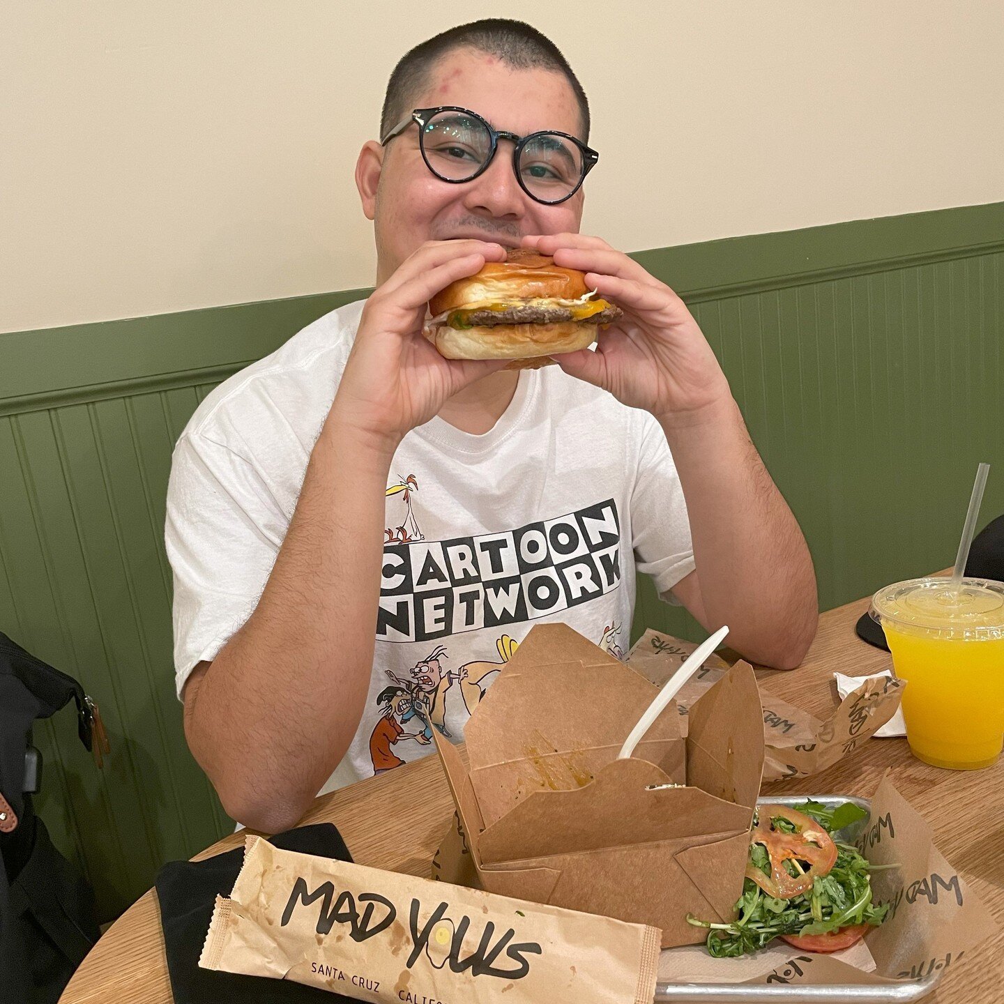We had a great time with Vincent today at @mad_yolks in Santa Cruz! The entire meal was a huge hit - especially the potato bites we brought back to share at the office!
#community #inclusion #eatlocal #thanks #santacruz