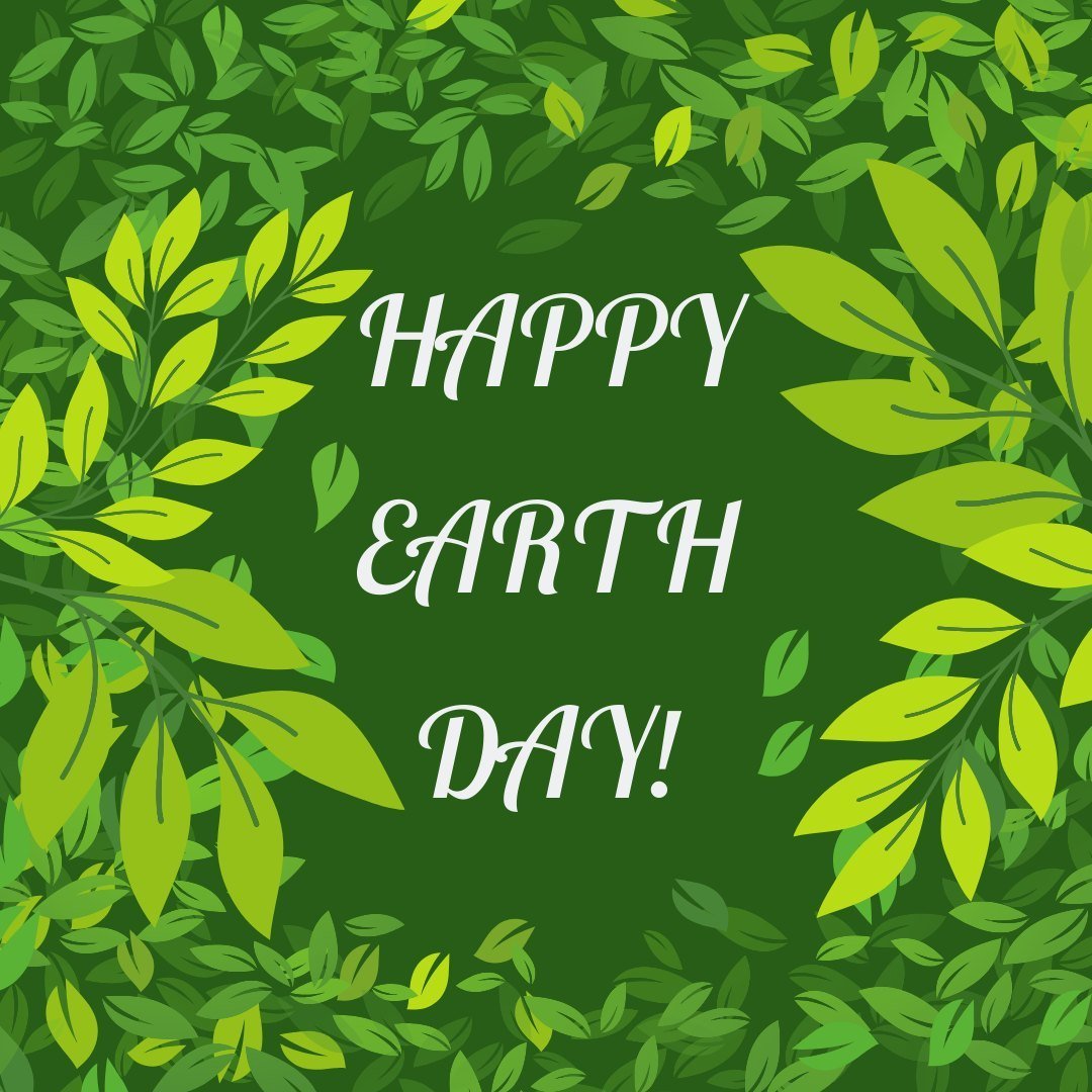 🌎 HAPPY EARTH DAY! 🌎 
Today people around the world come together to renew their commitment to the planet Earth. There's a lot of work to be done to reach the goal of net zero global carbon emissions, so look out for tips in the coming days on how 