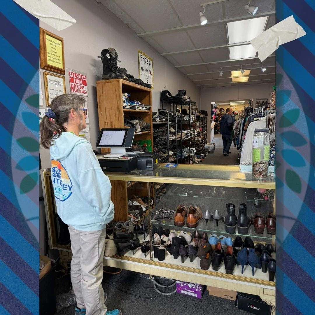 Kristin supports her community through volunteer work with @greybearssantacruz and she rocks the register!
#volunteer #disabilityinclusion #nonprofit