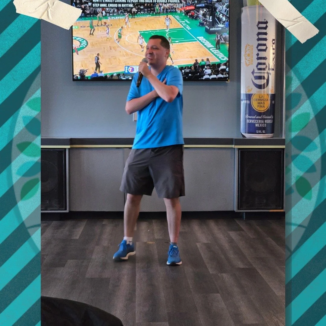 Tyler knows how to make any karaoke session a party to remember!
#karaoke #party #disabilityinclusion