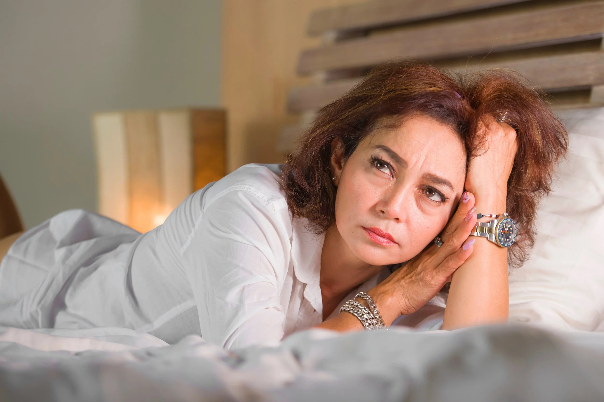 Midlife woman navigating identity changes during perimenopause and menopause