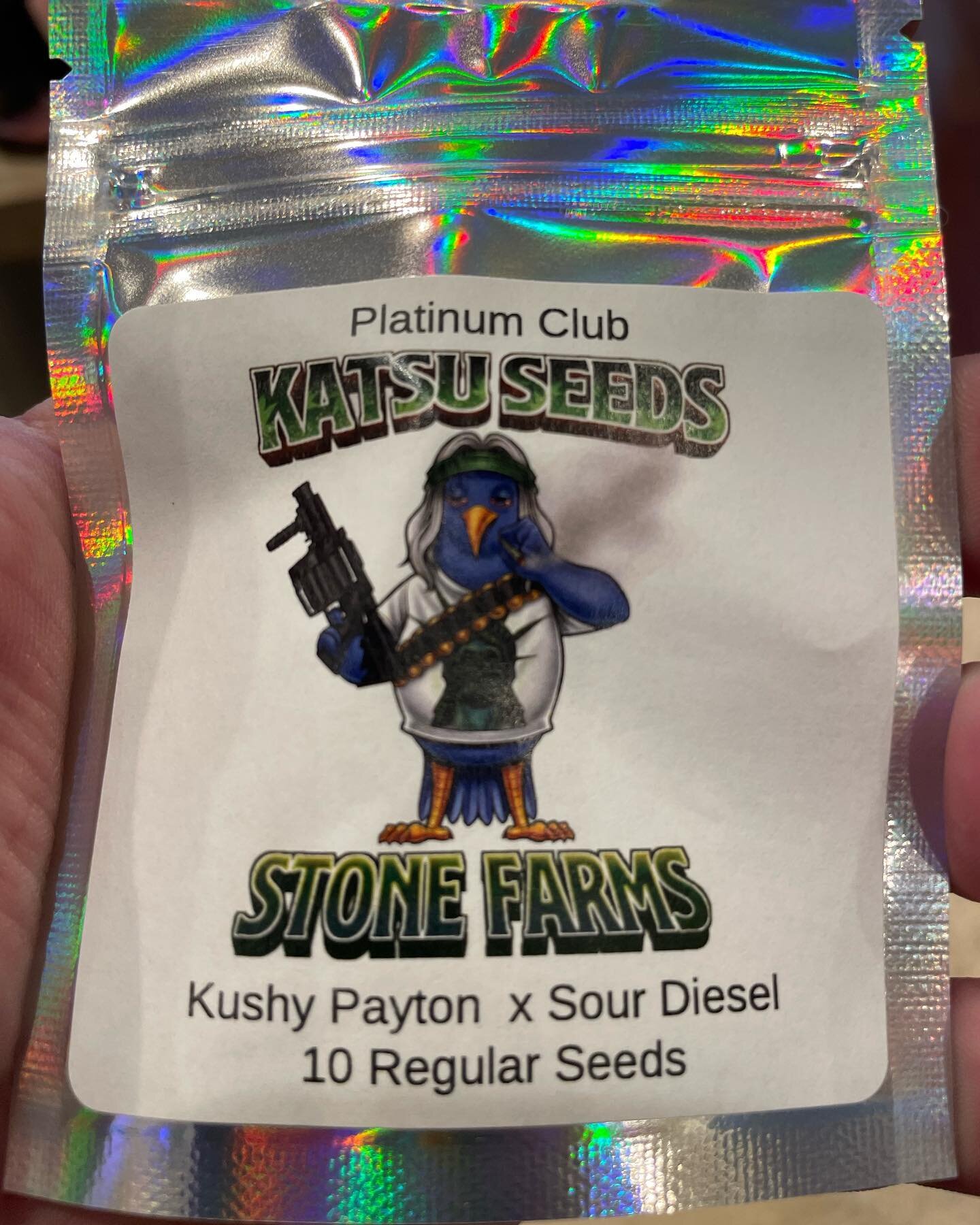 Next up for the home grow&hellip; I was waiting for these seeds to arrive. Kushy Payton is described as &ldquo;straight, frosty gas&hellip; somewhere between 70-84 days.&rdquo; Lemon Pie is described as &ldquo;going to fill your nose with lemons and 