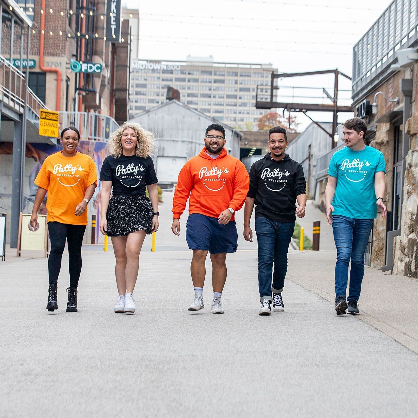 Feeling 'cheesy'? Let it show! Our online store is stocked with merch that's as sweet as our cheesecake. 

Get yours and let's 'bake' the world a better place&mdash;one shirt at a time! 

Link in bio to shop! 😊