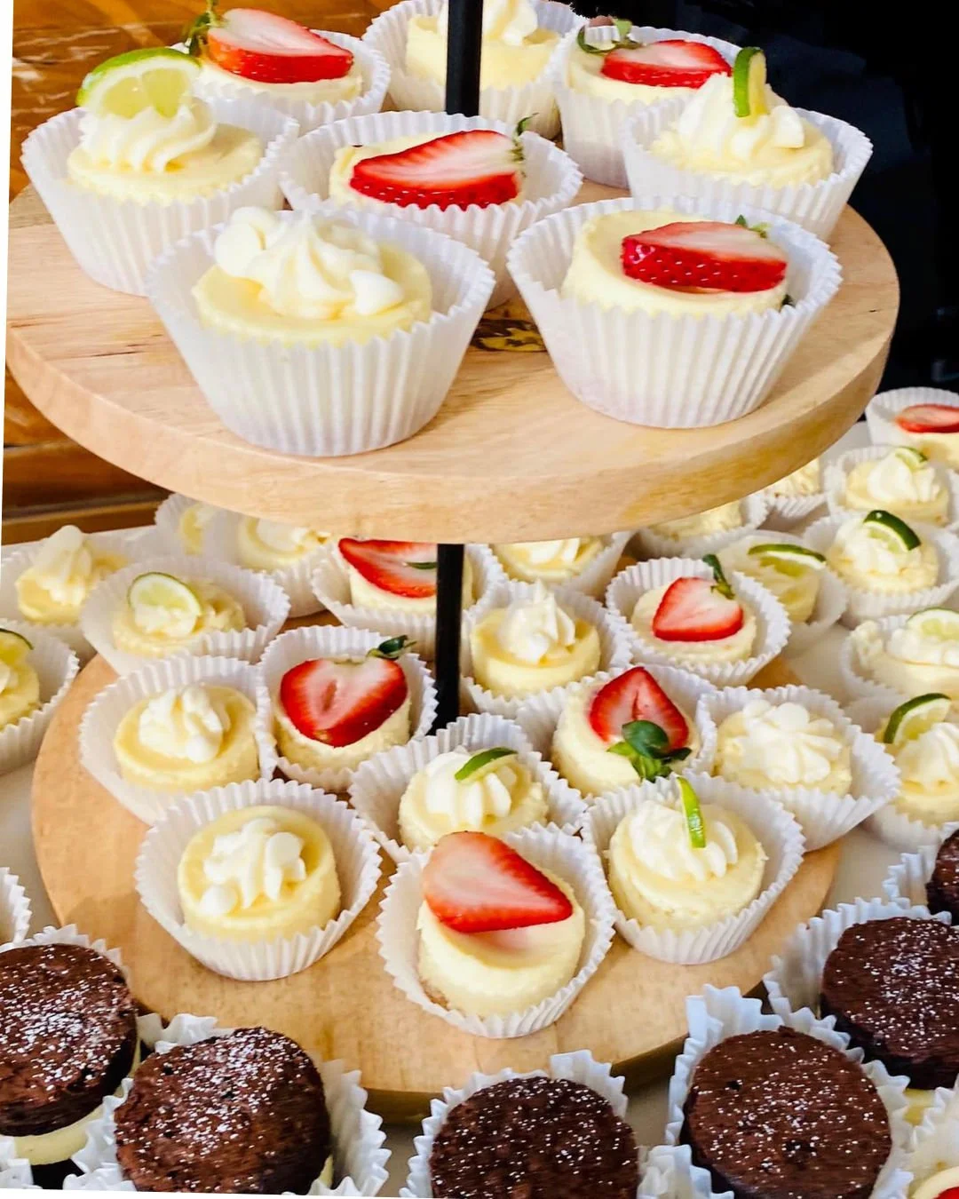 Holiday parties just got sweeter. 🧁🍰 Treat your team to cheesecakes that spread smiles. Ask us about catering for your next company event!