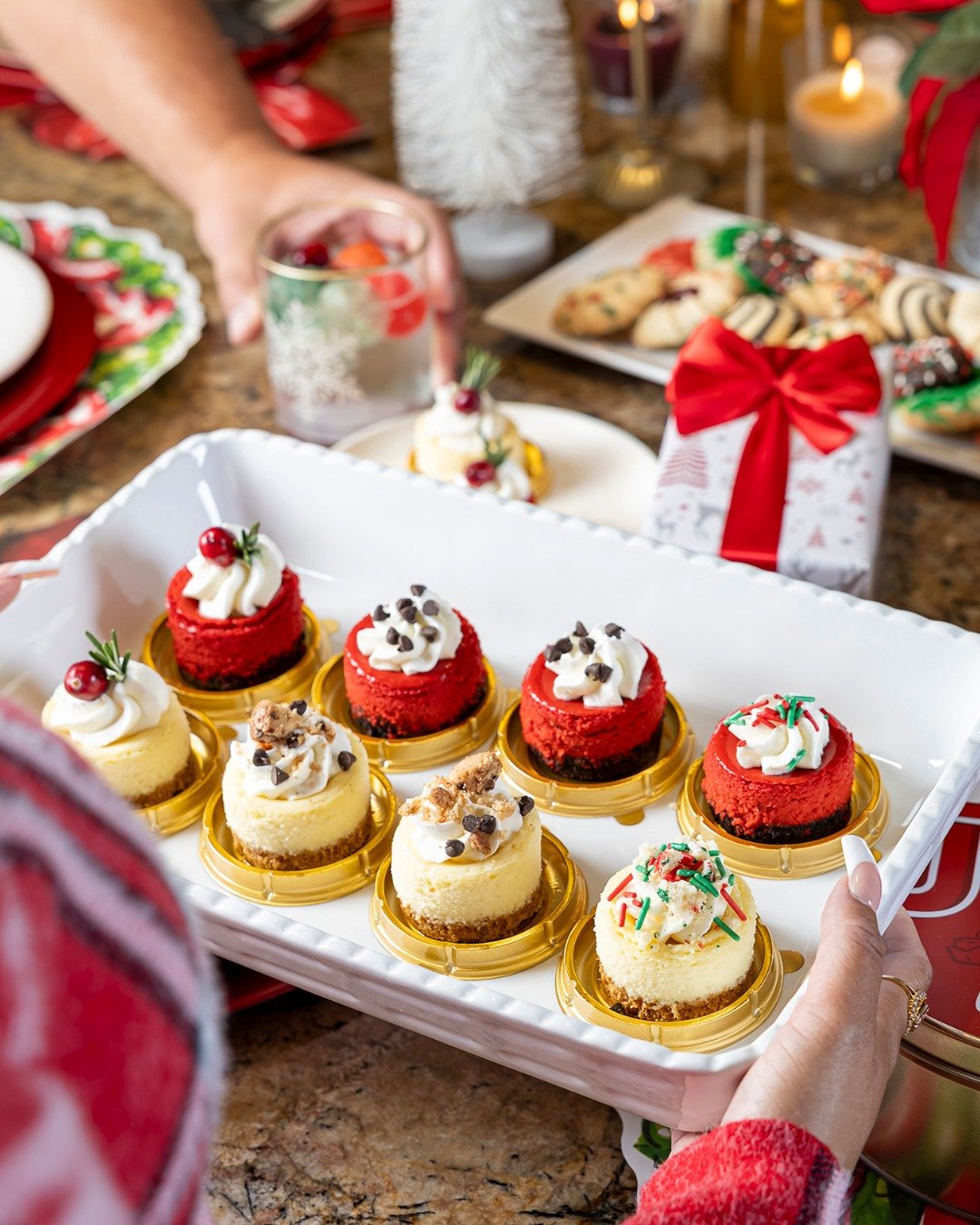 Petites may be small but they pack a big holiday punch.

Perfect for a party or a little treat for yourself. Check out our catering options on website. Link in bio.