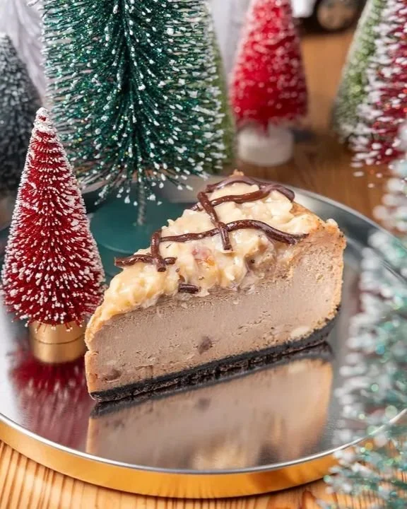 ⭐️ WEEKEND SPECIAL ⭐️

We have German chocolate for two weekends only. 
Mark your calendars for 12/12 to 12/13 and 12/19 to 12/20
It goes fast so grab a slice while you can. ☺️