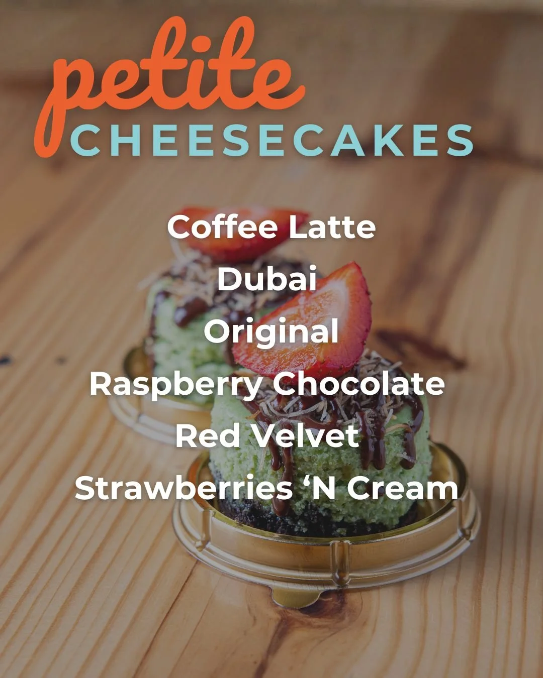 NEW MONTH, NEW FLAVORS 🎂✨

February is HERE and it's a special one. It's Love month AND Black History Month, and we're proud to be a Black-owned business honoring family legacy through every cheesecake we make. 

PETITES: 
☕️Coffee Latte 
🍫 Dubai 

