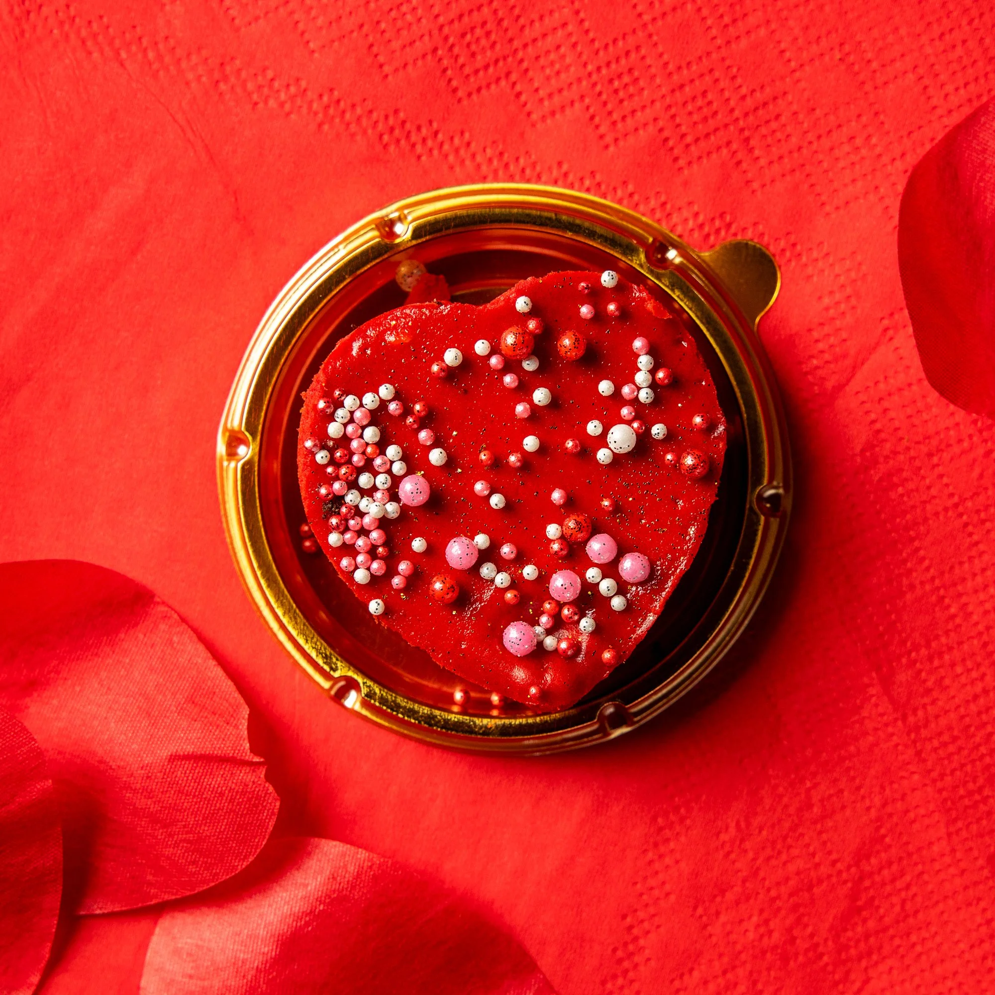 PRE-ORDER Valentine's Heart Petite Cheesecake