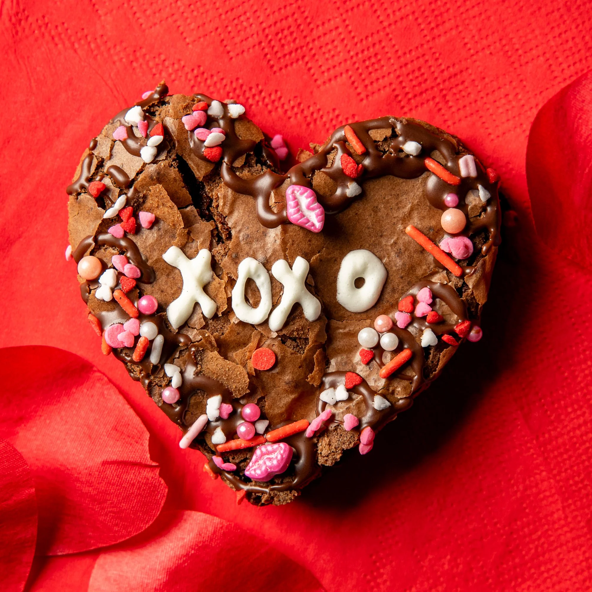 PRE-ORDER Valentine's Heart Brownies