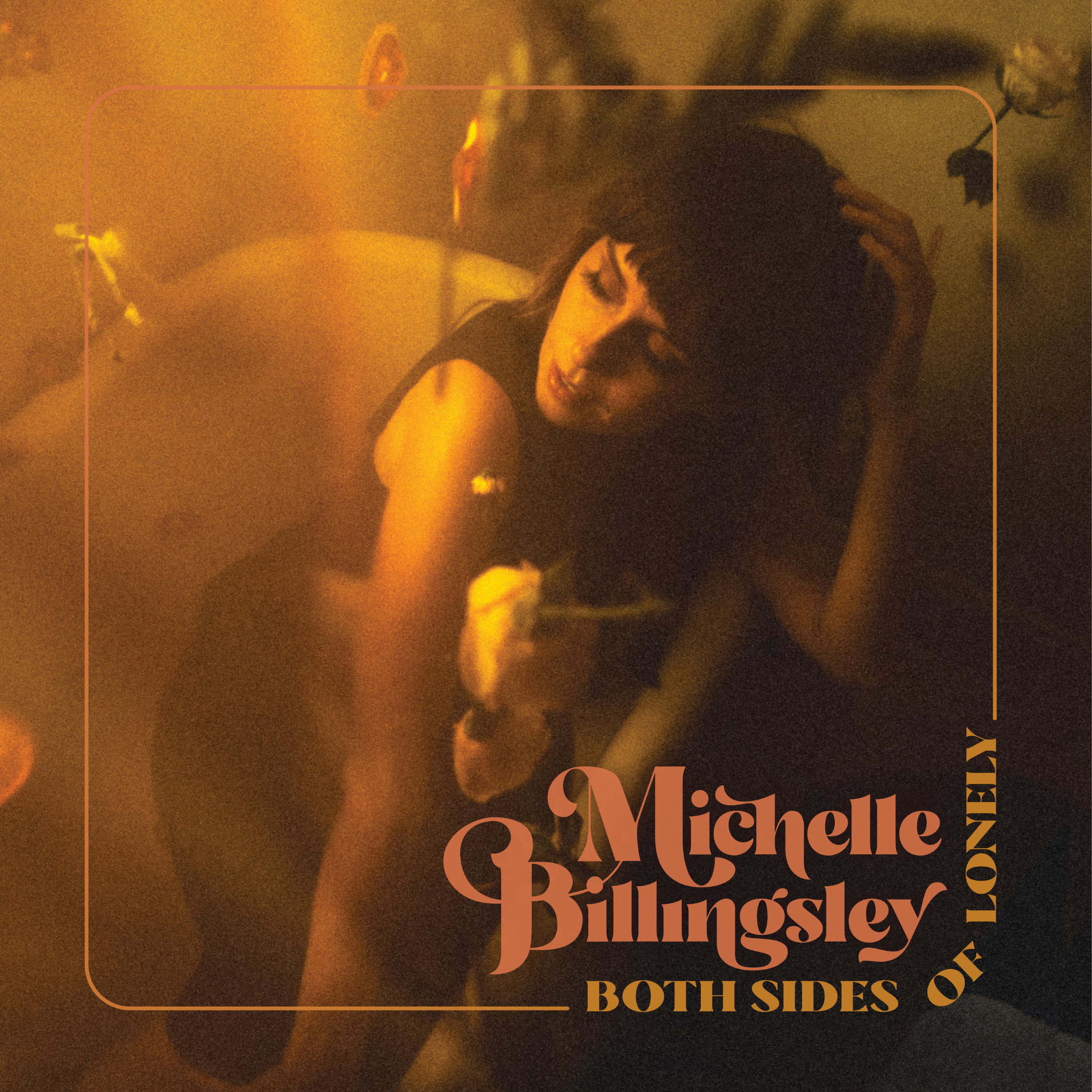 Michelle Billingsley Album Cover Art Both Sides of Lonely Honky Tonk Chicago Country Music Band