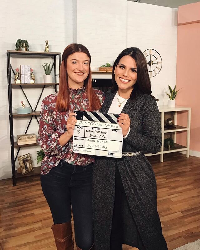 Yesterday, I shadowed Karina Banda, one of the best in the business, on set of her podcast &ldquo;Juntos We Shine.&rdquo; &iexcl;Gracias por todo!✨💗