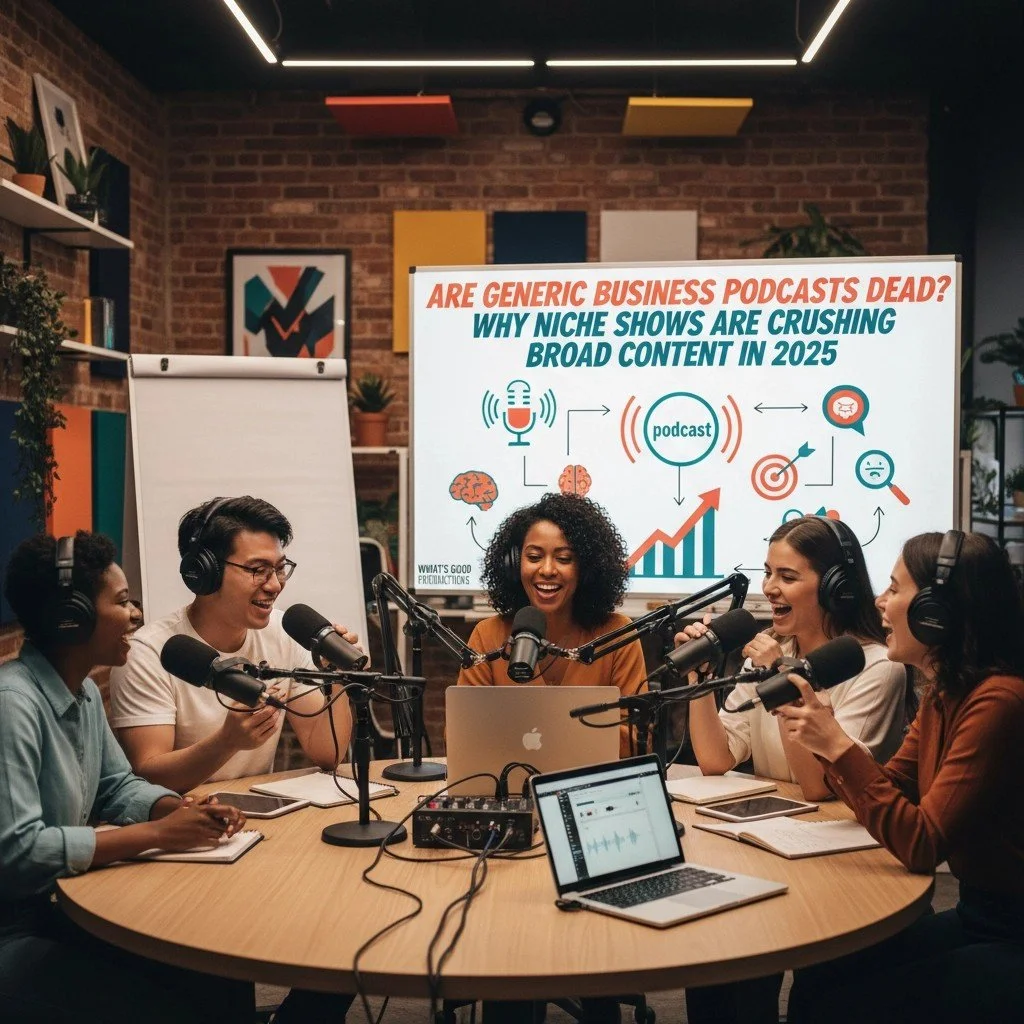 Are Generic Business Podcasts Dead? Why Niche Shows Are Crushing Broad Content in 2025