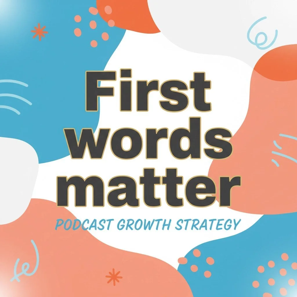 ✨ Ever wondered why some podcasts stand out right from the start? The secret’s in the first word.
Your show and episode titles aren’t just labels — they’re invitations. The very first word shapes whether someone scrolls by&he