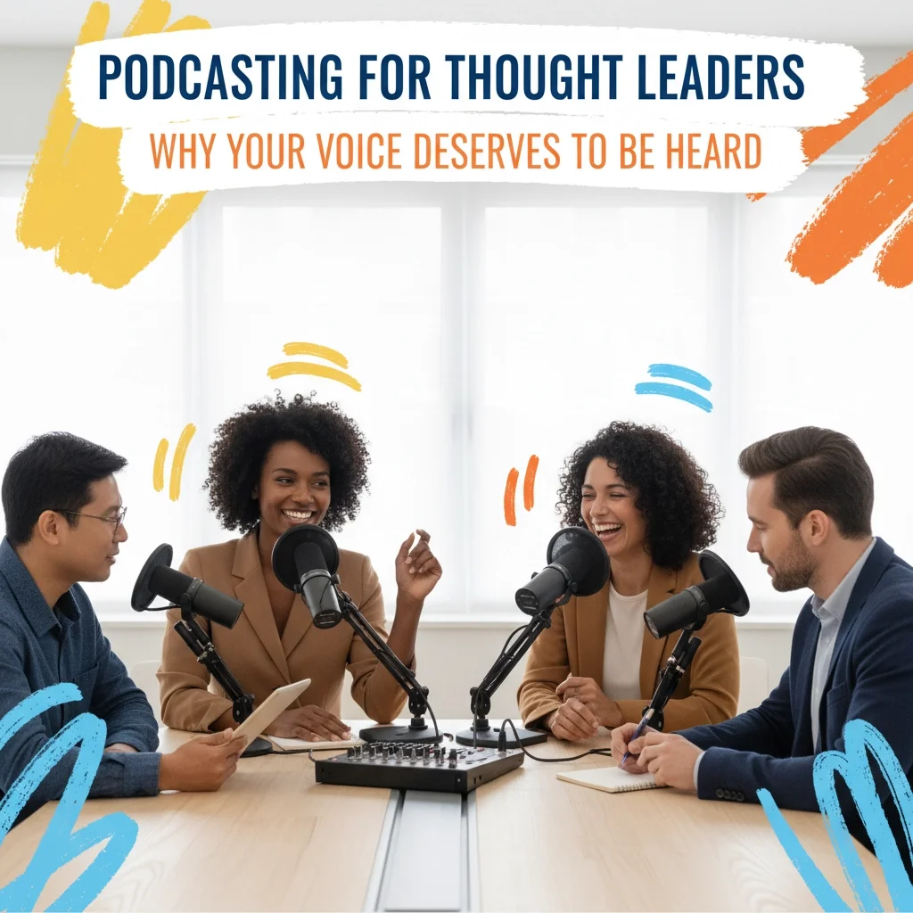 Podcasting for Thought Leaders: Why Your Voice Deserves to Be Heard