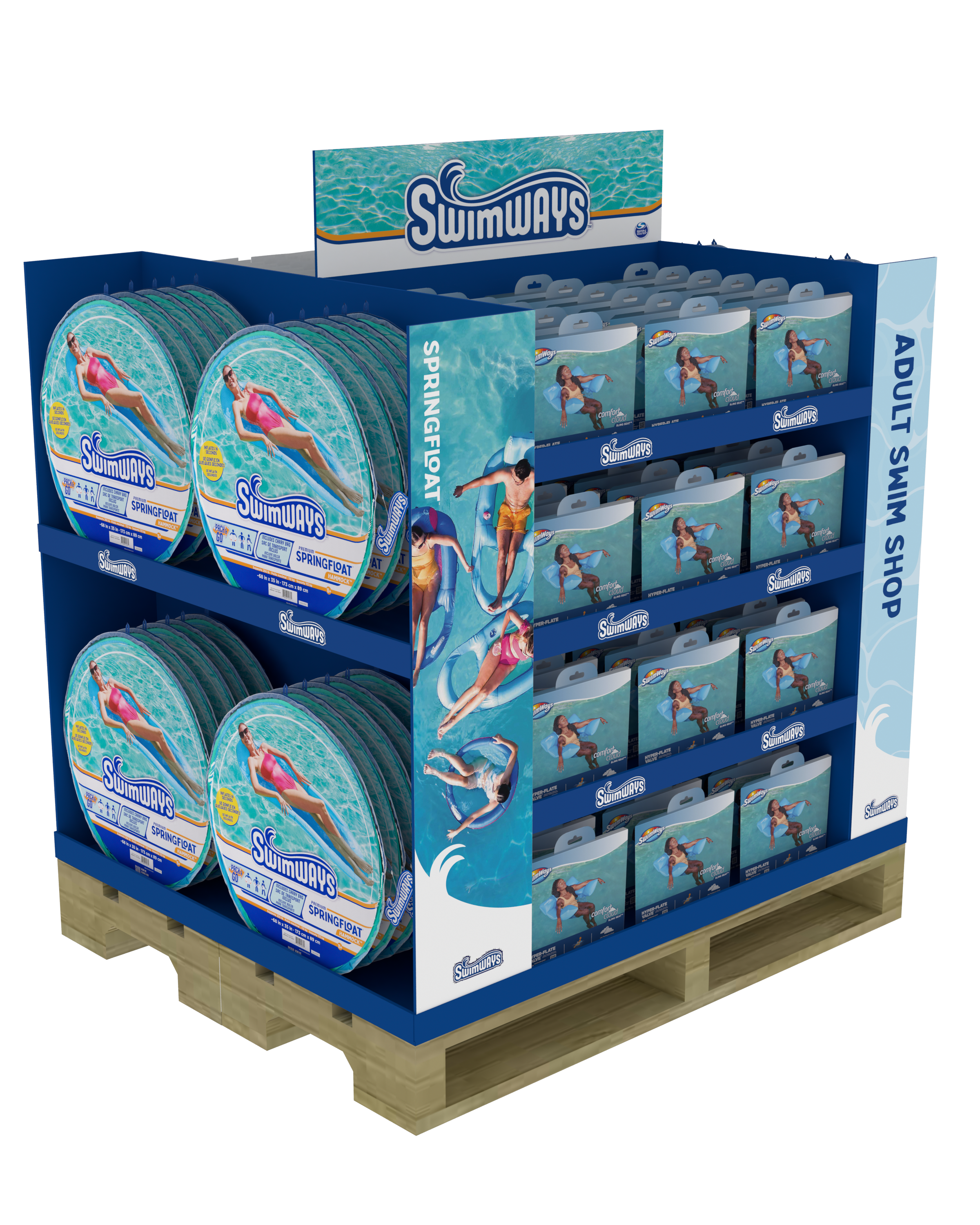 SWIMWAYS_S25_WMT_ADULT SWIM SHOP_WALMART 4 WAY FIXTURE PALLET_Left.png