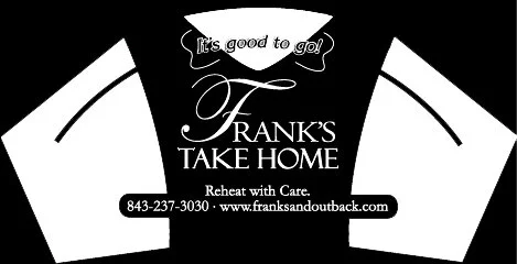 Frank's Offering Outdoor Seating &amp; Curbside Pick-up 4:00 - 8:30 PM
