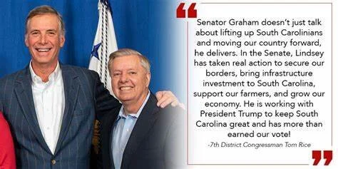 Tele Town Hall: With South Carolina Senator Lindsey Graham with Congressman Tom Rice