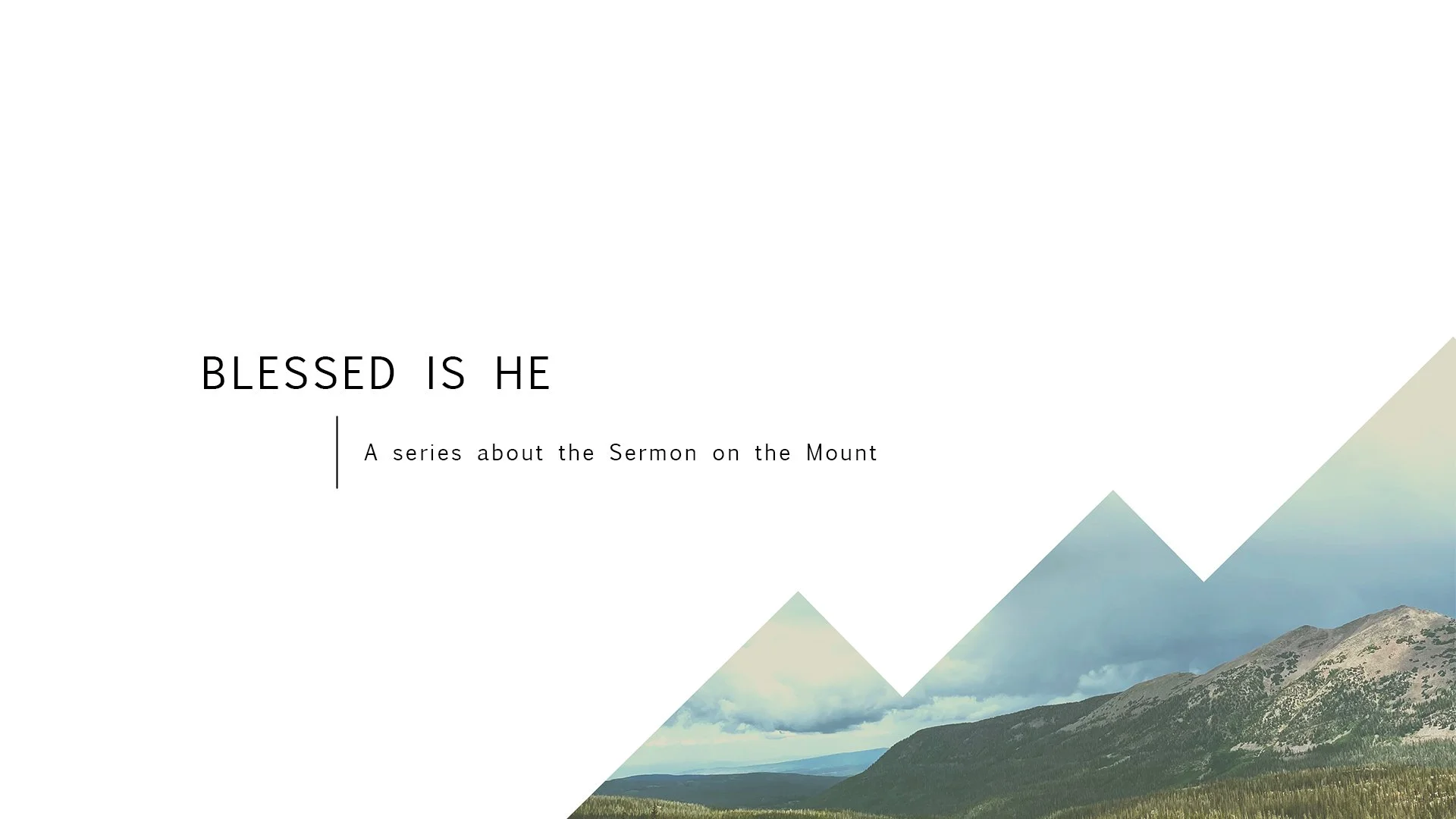 Dealing With Our Anxiety: Matthew 6:25-34