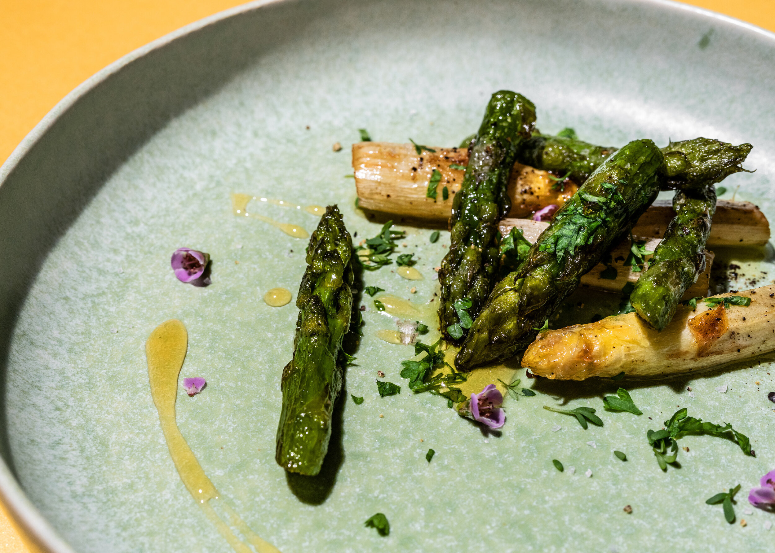 Süsser Spargel Detail