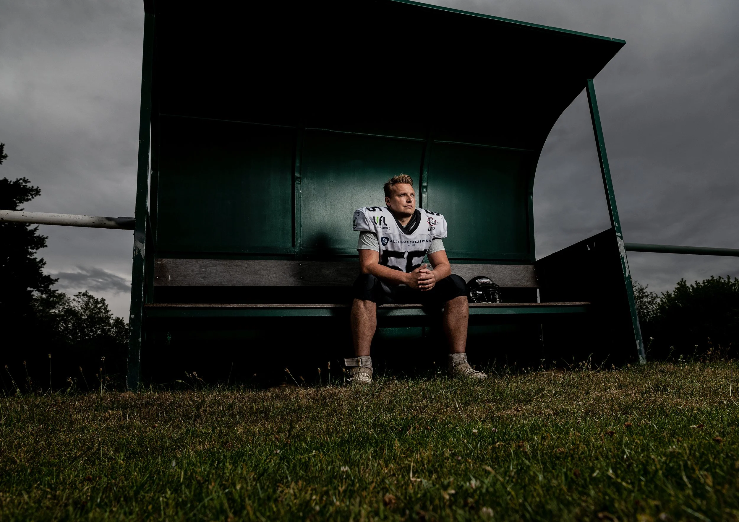 Footballer-Malte-Wenzel-Razorbacks-Portrait