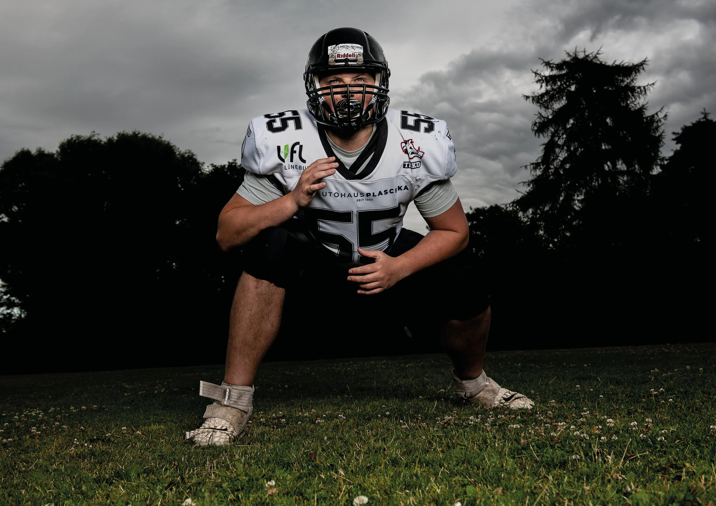 Footballer-Malte-Wenzel-Razorbacks-offensive-defensive-line