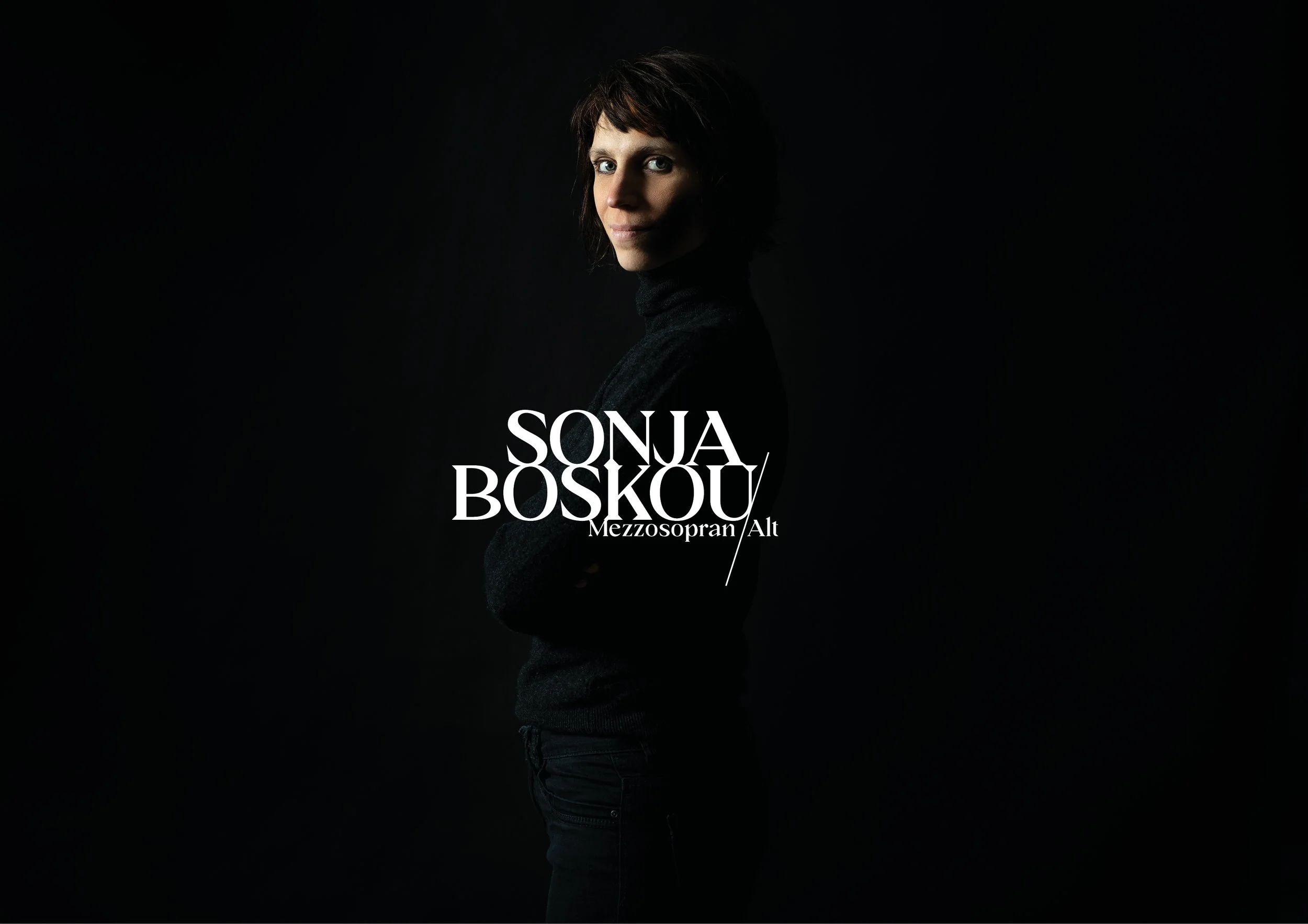 Sonja Boskou Portrait schwarz - Mezzosopran  / Alt