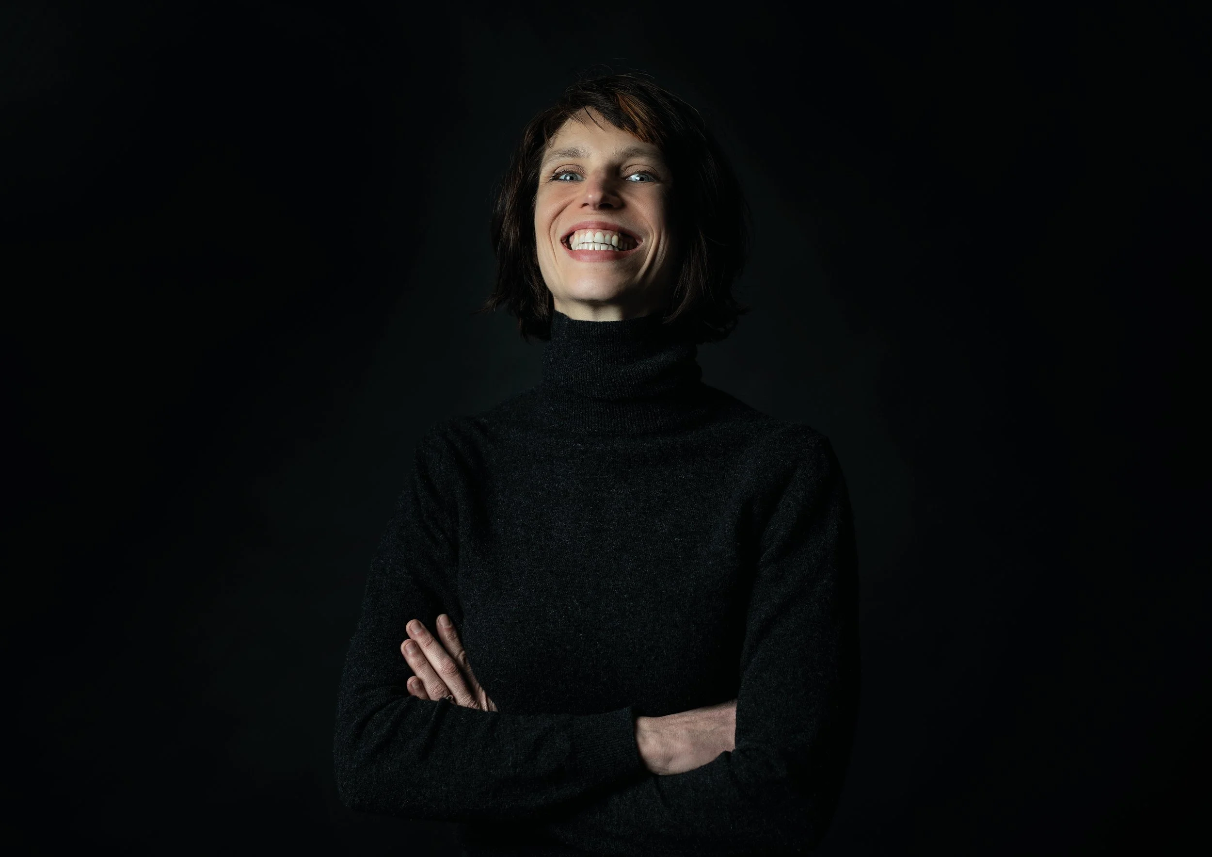 Sonja Boskou Portrait lachend