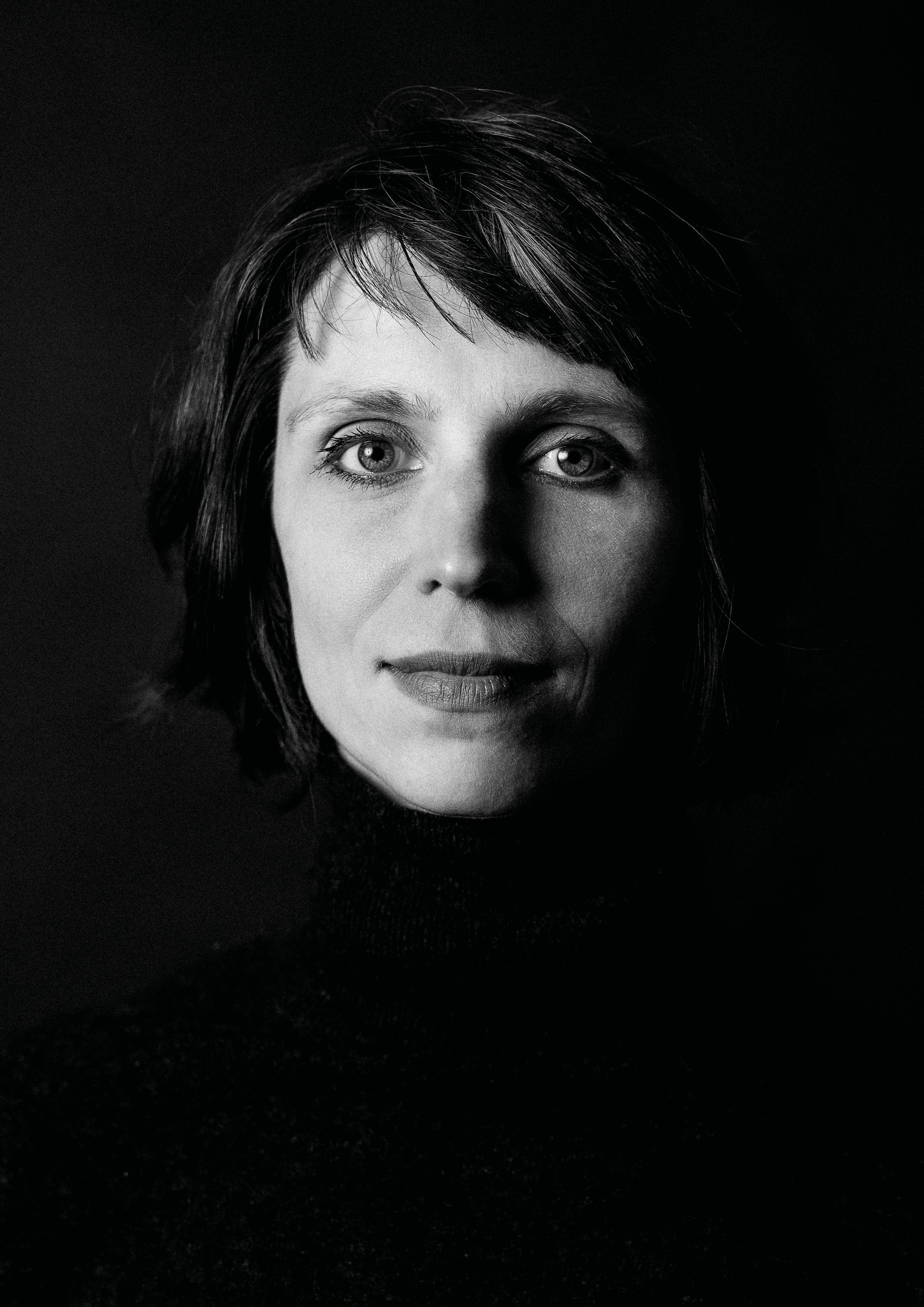 Sonja Boskou Portrait schwarz/weiss