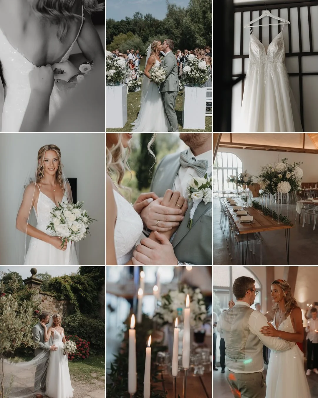 5 Frames - 5 Weddings ! 
So zusammengestellt sieht man wunderbar die Stimmung, die so ein Tag mit sich. Auch wenn alle Hochzeiten irgendwo &auml;hnlich sind, haben sie doch alle ihre eigene Ausstrahlung ✨ 

#wedding #weddingday #weddinginspiration #b