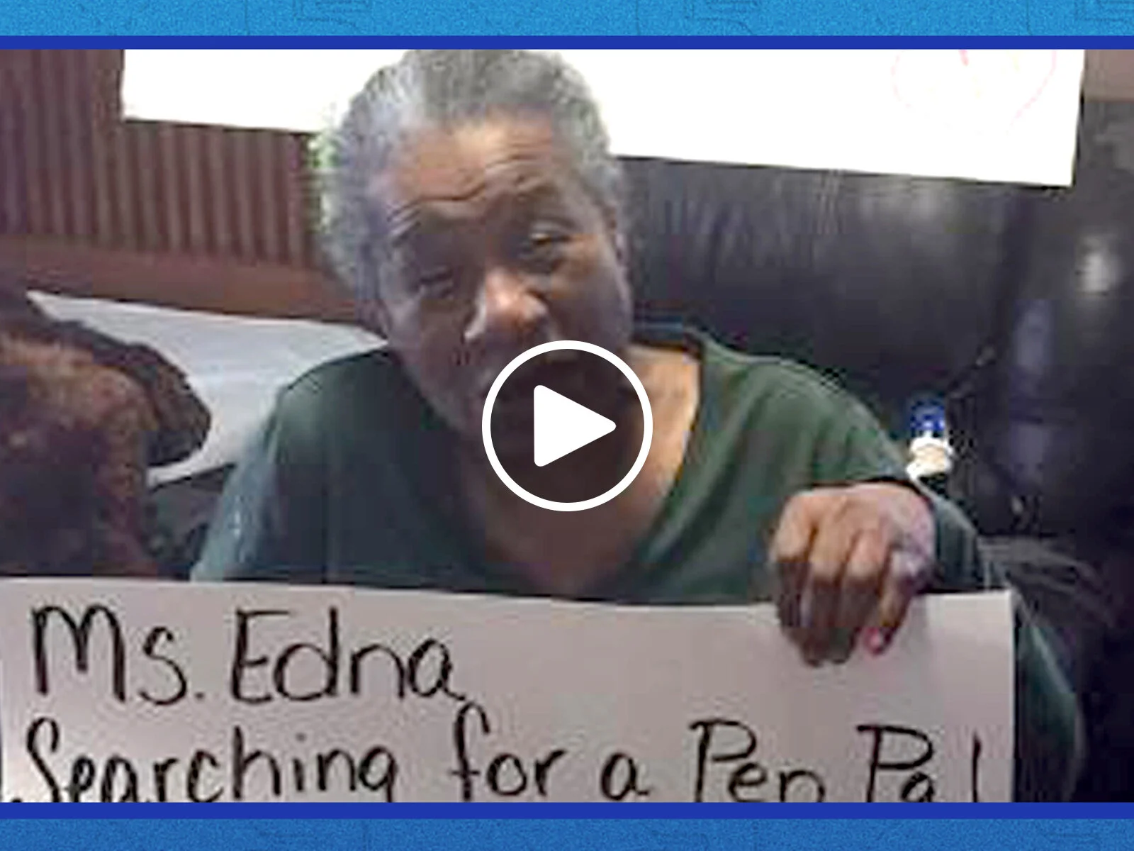 Steve Surprises a Senior Pen Pal!