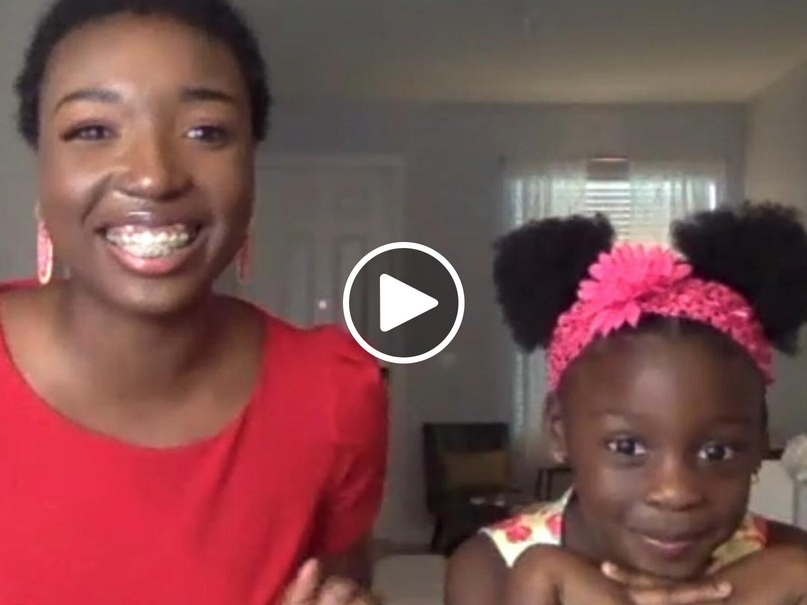 The Pint-Sized Trainer Motivating Mom to Work Out!