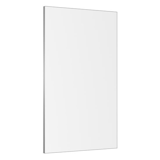 Mobile, Magnetic, Glass White Board with Silver Trim