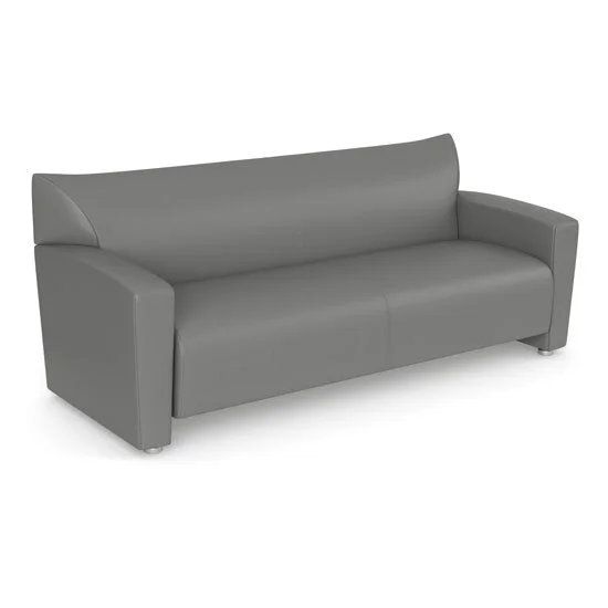 Tribeca Sofa in Grey Leathertek