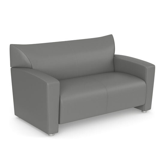 Tribeca Sofa in Gray Leathertek