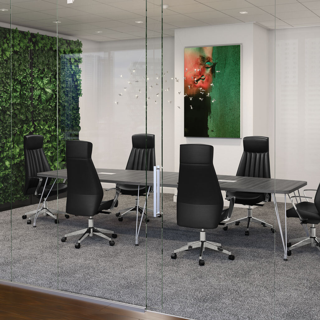 12' Pin Leg Conference Table