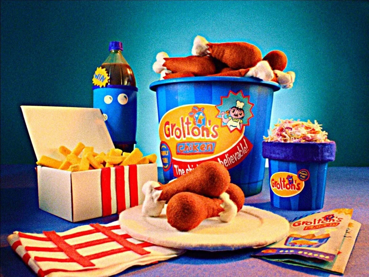 Family sized meal anyone? 🐓 

There was so many fun Easter egg makes to keep us busy during the production of Don&rsquo;t Hug Me I&rsquo;m Scared, my favourites were Grolton and Hovris and Mulhoven