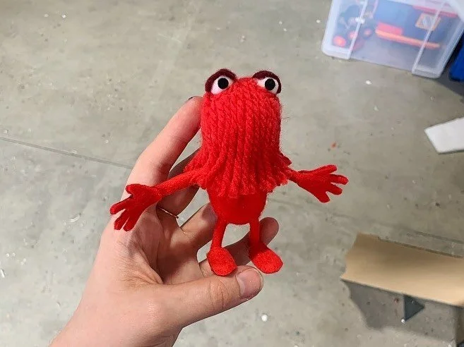 My favourite lil red guy 🟥 

I also got to play a big part in making the opening sequence set ups!