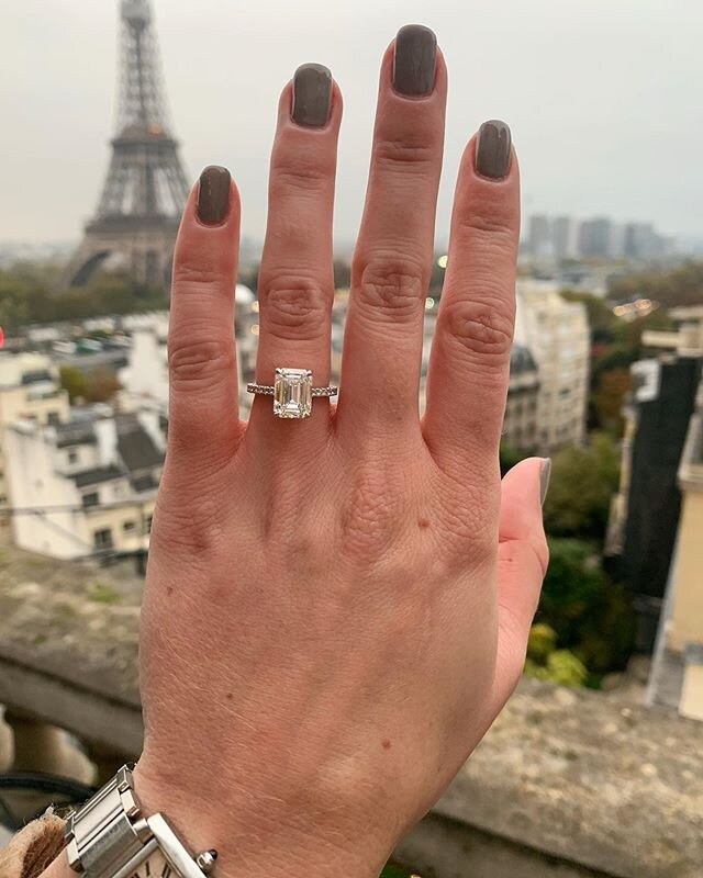 This sparkler beats the view 💎