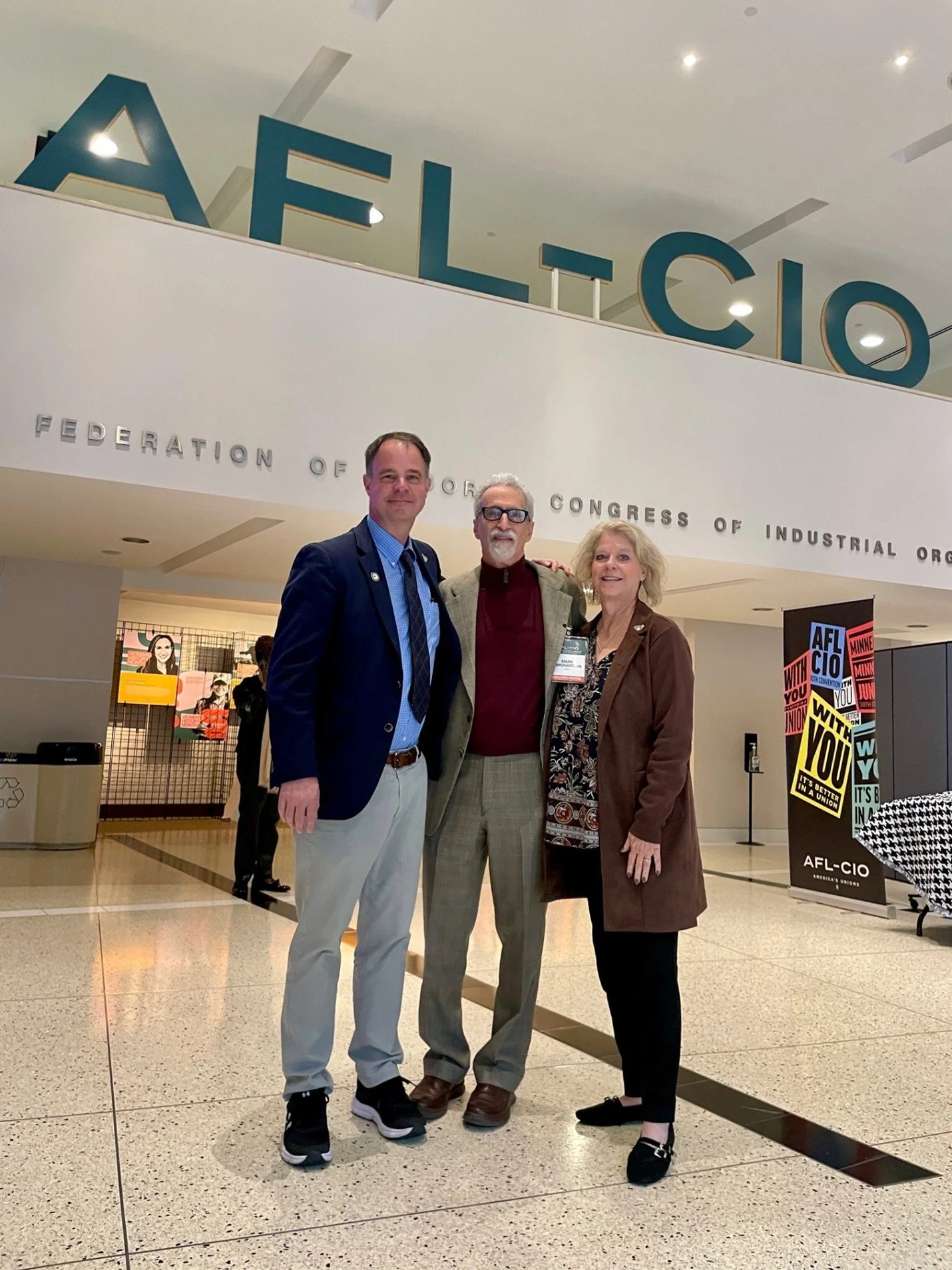 IFPTE Honors APWU President, Mark Dimondstein, on His Retirement