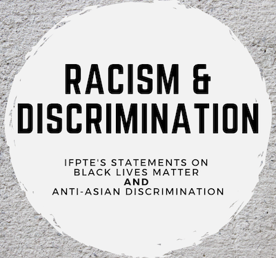 IFPTE's Statements on Black Lives Matter and Anti-Asian Discrimination