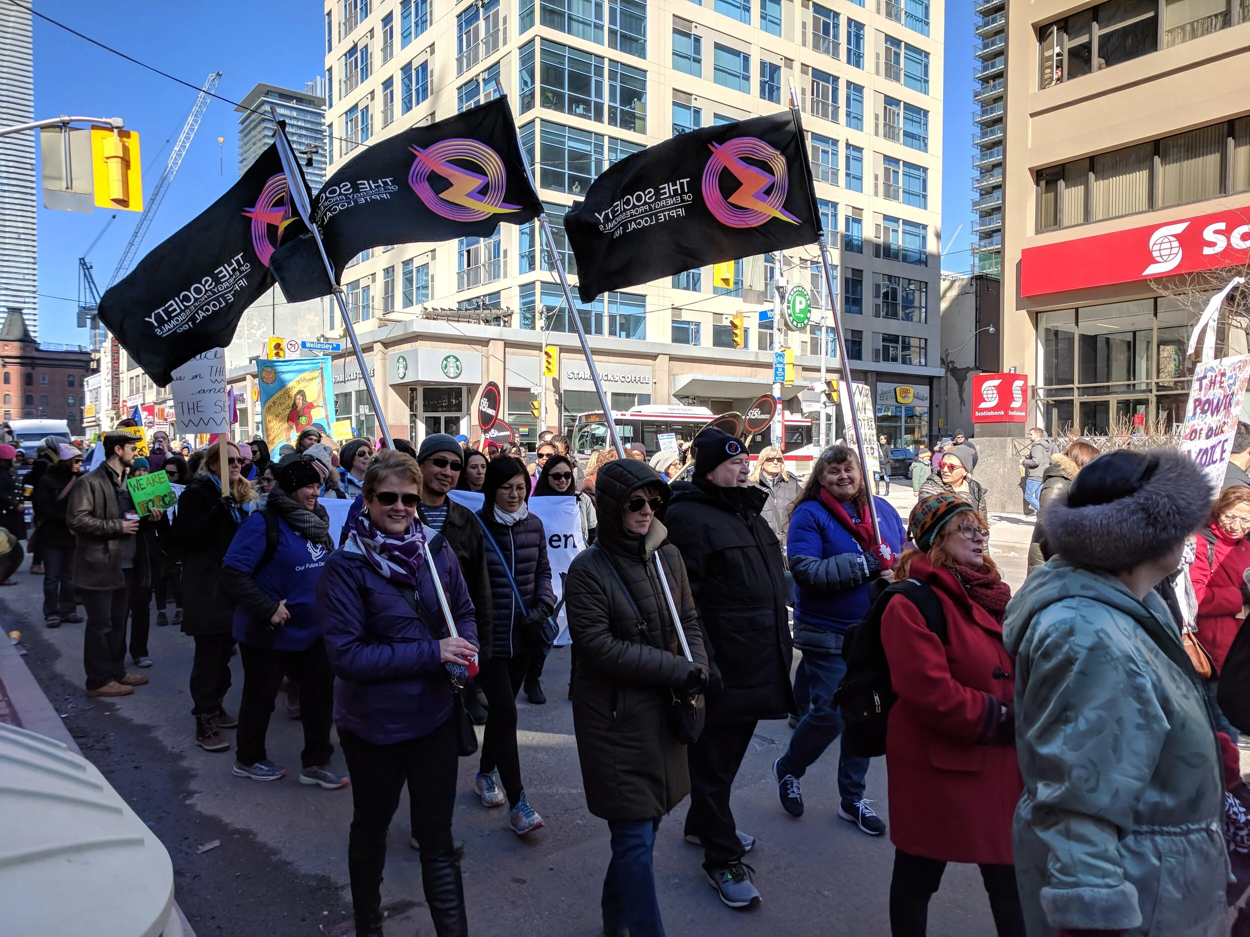  March 2018 International Women’s Day Toronto 