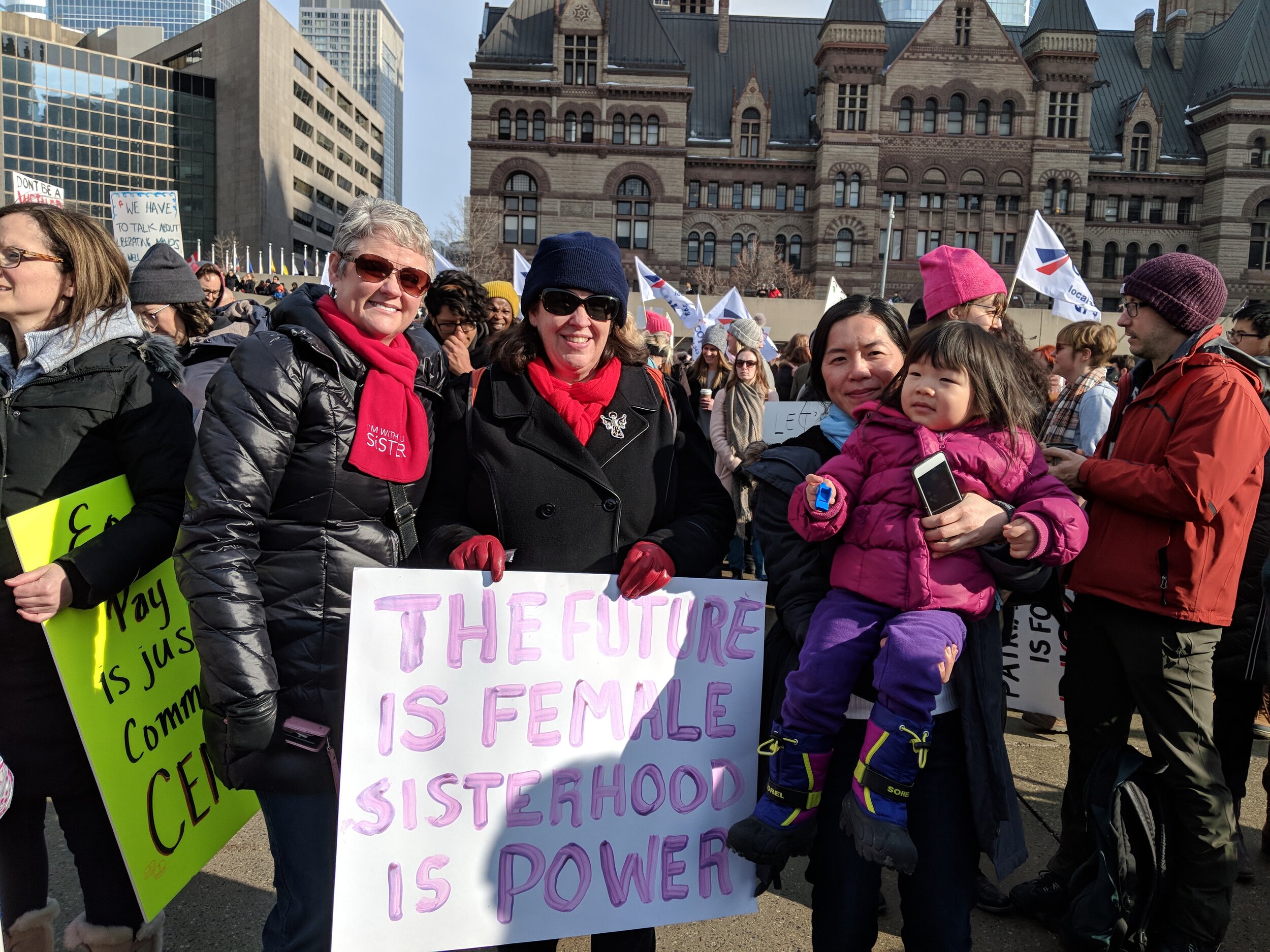  January 2018 Women’s March Toronto 