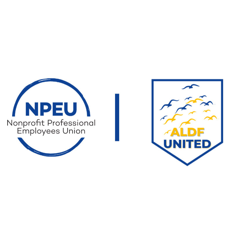 ORGANIZING UPDATE:  Animal Legal Defense Fund (ALDF) Staff Votes to Affiliate with IFPTE Local 70