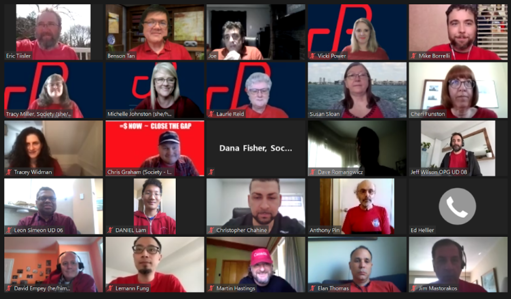 The Society Recognizes Equal Pay Day