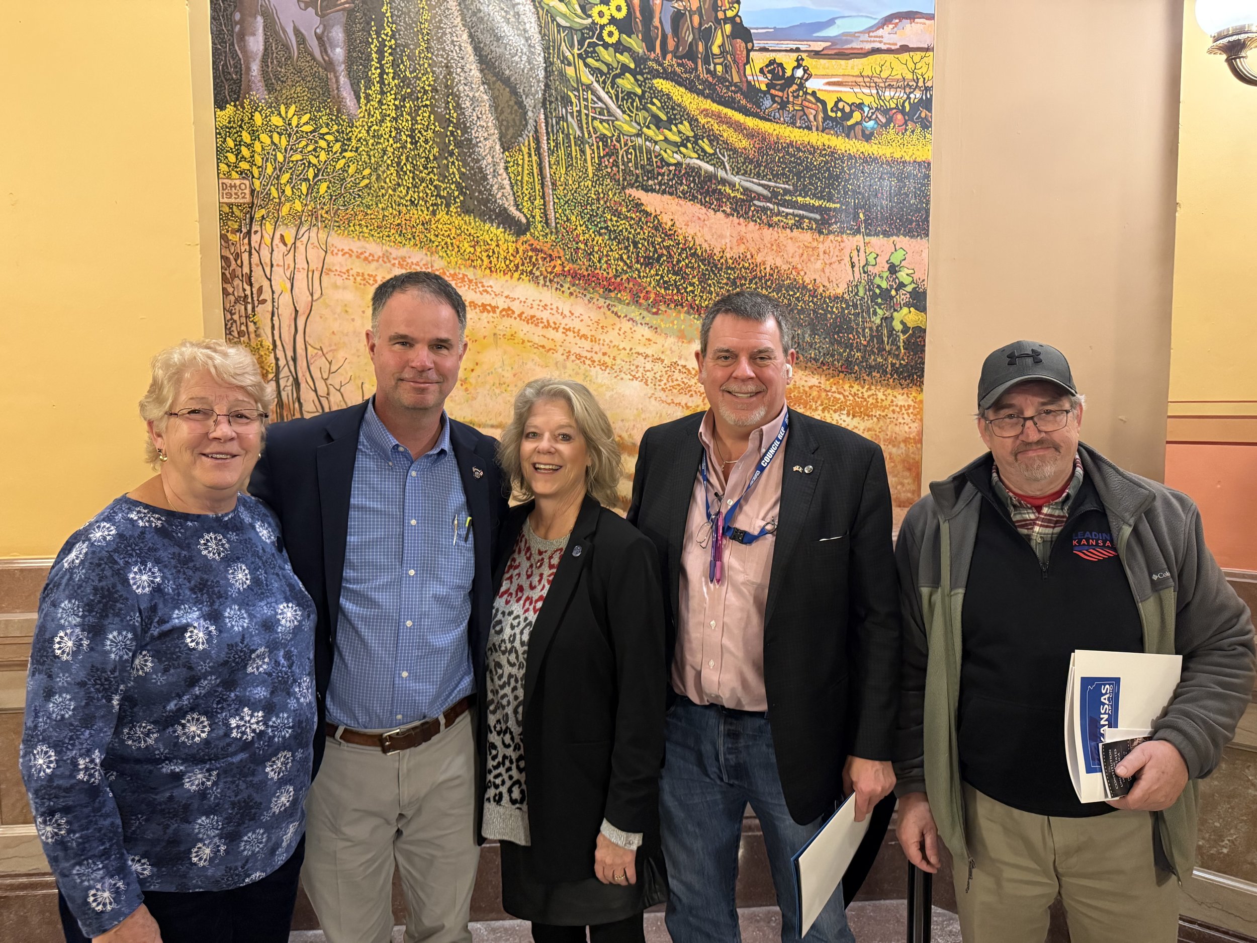 Donna Lehane, Matt Biggs, Gay Henson, Matthew Joyce and Jeff Falk