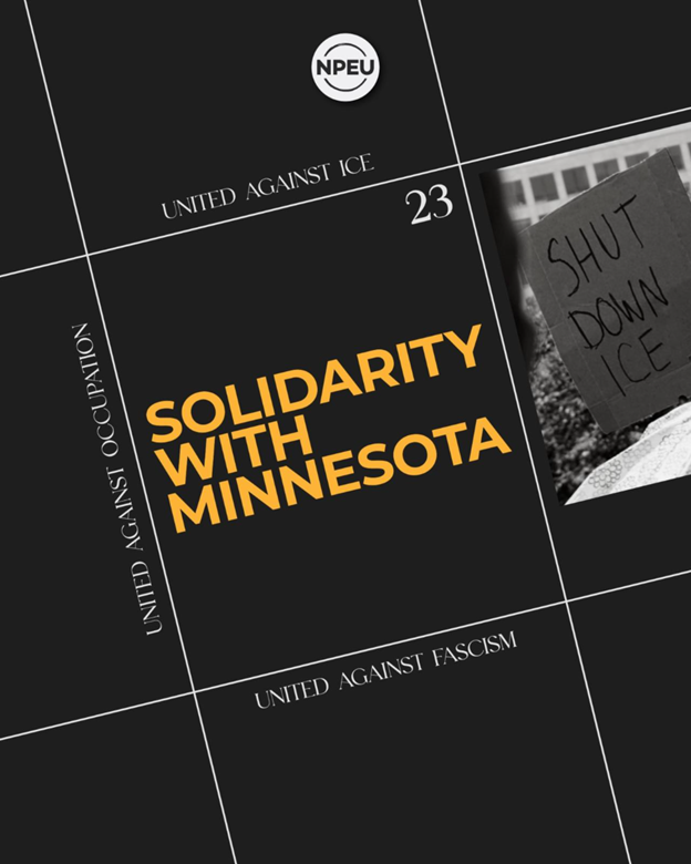 NPEU/IFPTE Local 70&nbsp;Officers Condemn ICE, Stand with Minnesota&nbsp;