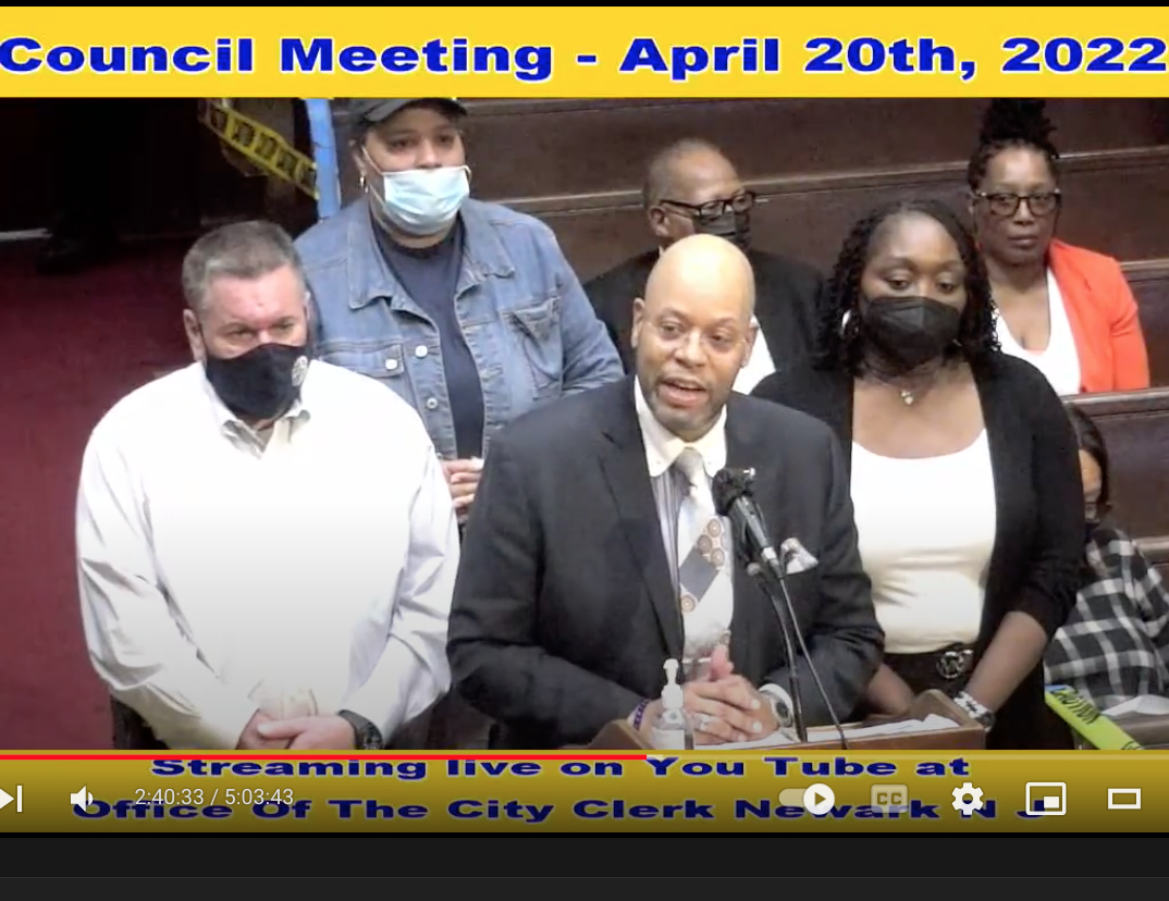 NJCSA 21 Takes Their Case to Capitol Hill – Demands “Respect” for Newark Public Servants