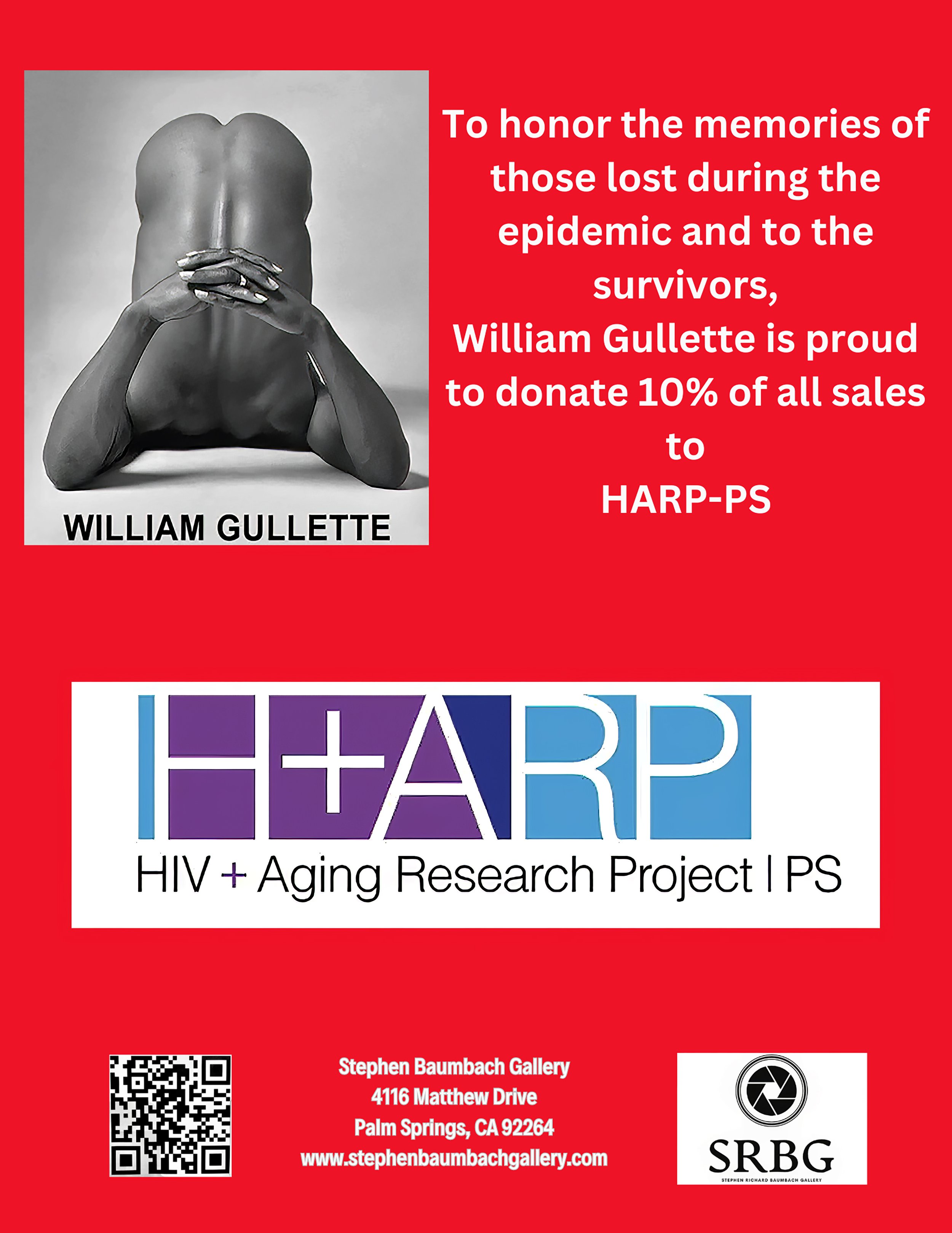 Donations to HIV Aging Research Project-Palm Springs