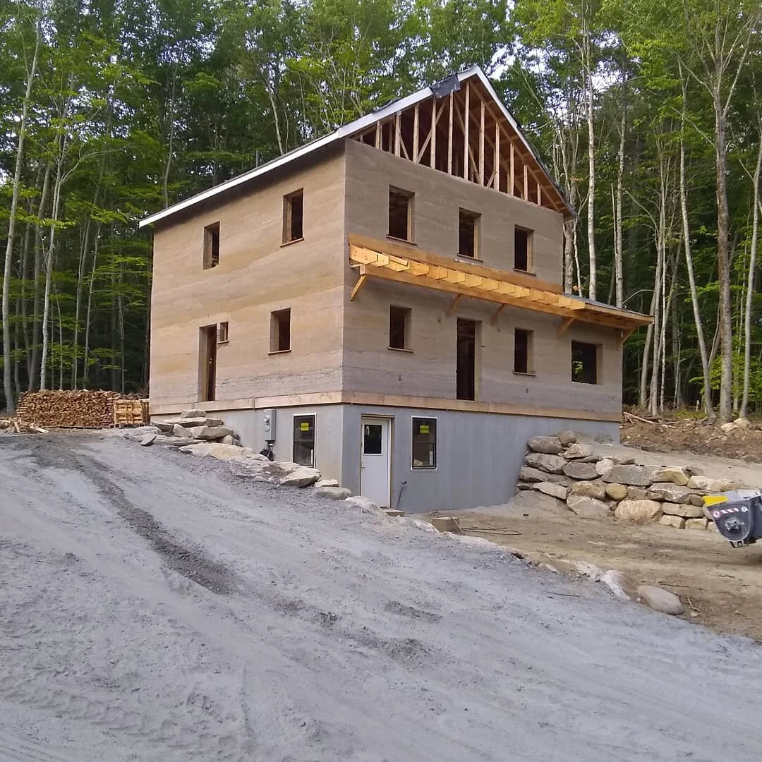 Hempcrete is Complete in Goshen MA!
