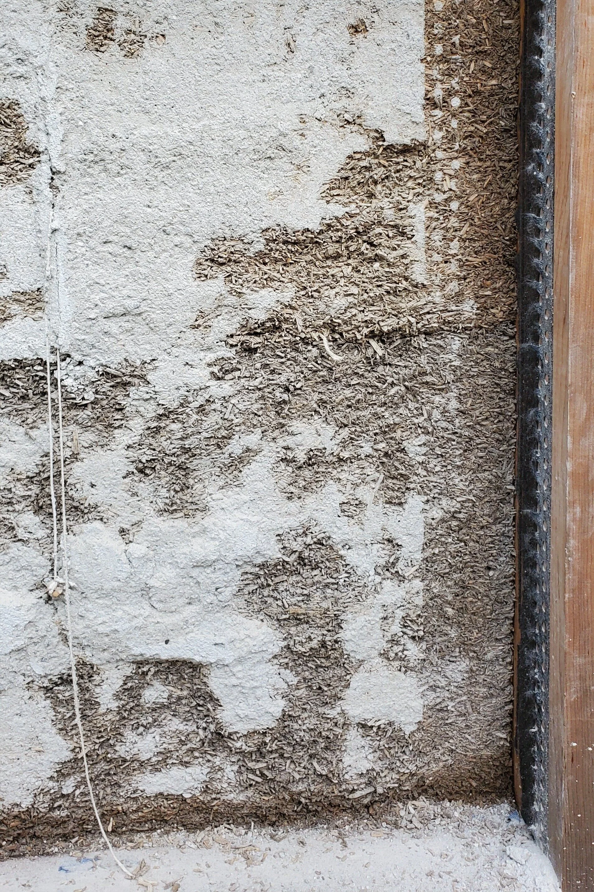 Moisture Buildup Behind Tape
